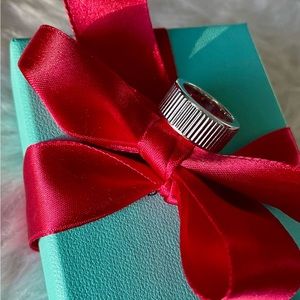 Tiffany and Co. Coin Edge Ring Size 5